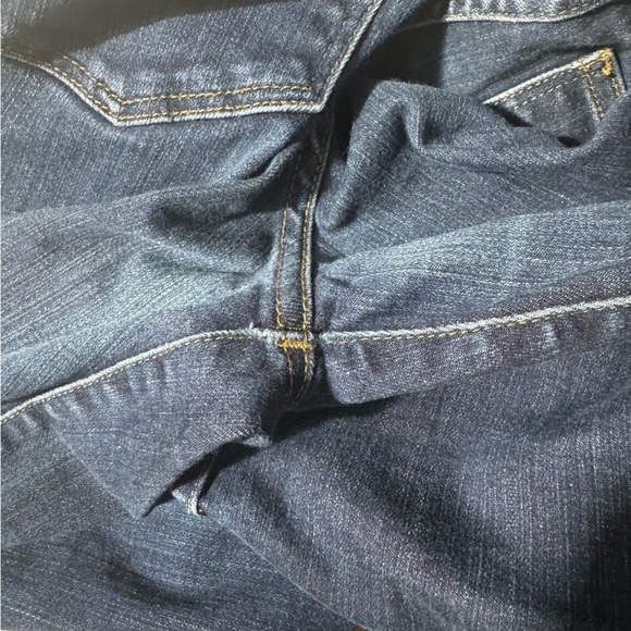 Madewell Skinny Jeans 8” rise Dark Blue Denim Size 26 - Picture 14 of 15